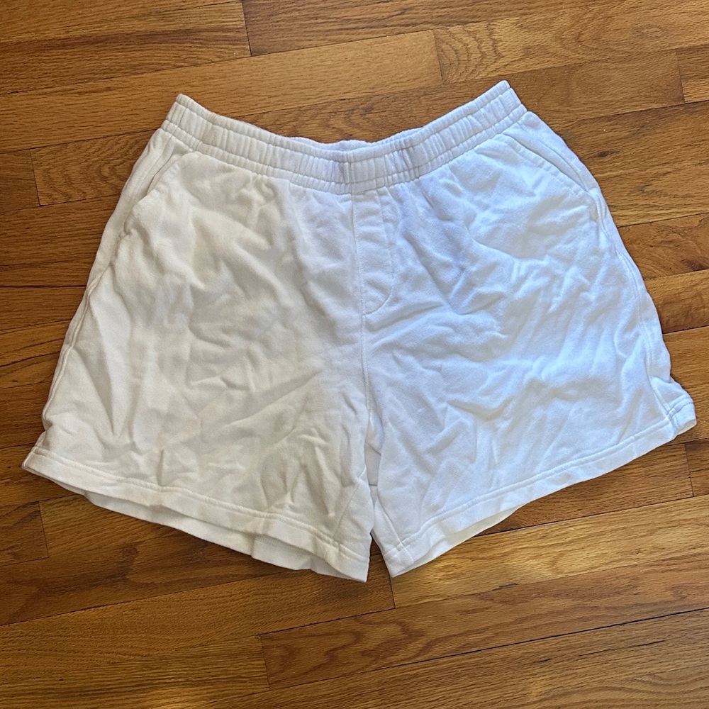 Aerie Women's White Athletic Shorts